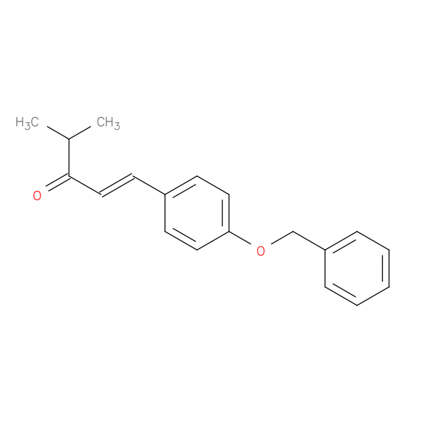 (E)-1-(4-(benzyloxy)phenyl)-4-methylpent-1-en-3-one