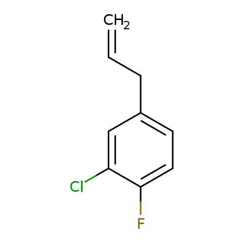 3-(3-Chloro-4-fluorophenyl)-1-propene