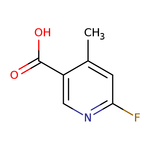 3-Pyridinecarboxylicacid, 6-fluoro-4-methyl-