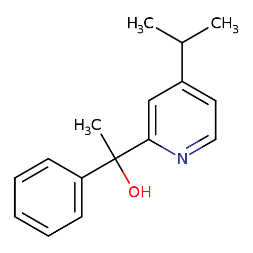 1-Phenyl-1-[4-(propan-2-yl)pyridin-2-yl]ethan-1-ol
