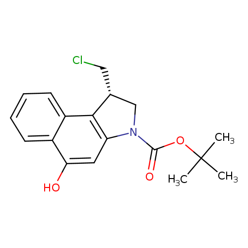 3H-Benz[e]indole-3-carboxylic acid,1-(chloromethyl)-1,2-dihydro-5-hydroxy-, 1,1-dimethylethyl ester, (1S)-