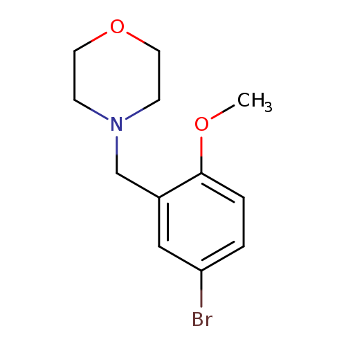 4-[(5-Bromo-2-methoxyphenyl)methyl]morpholine