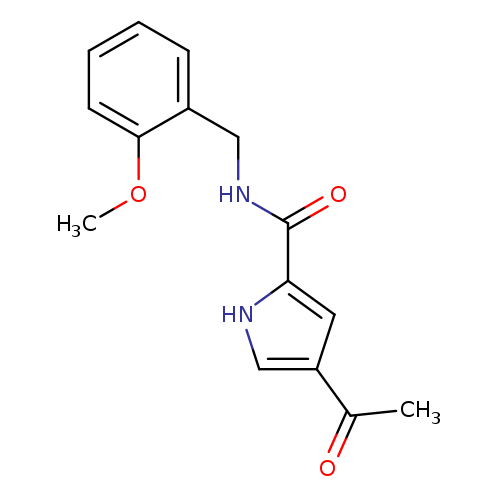 4-acetyl-N-[(2-methoxyphenyl)methyl]-1H-pyrrole-2-carboxamide