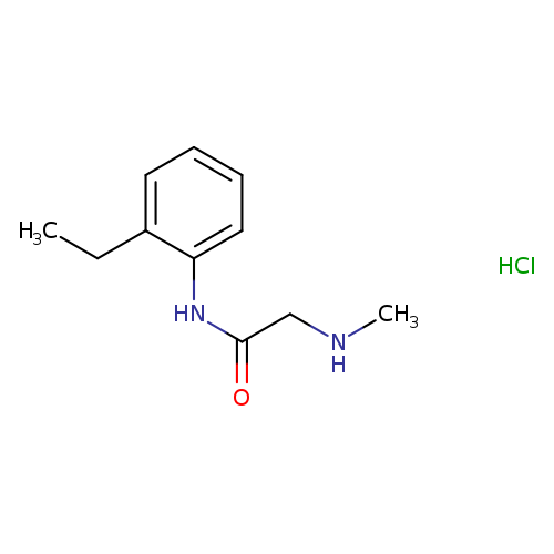 N-(2-Ethylphenyl)-2-(methylamino)acetamide hydrochloride