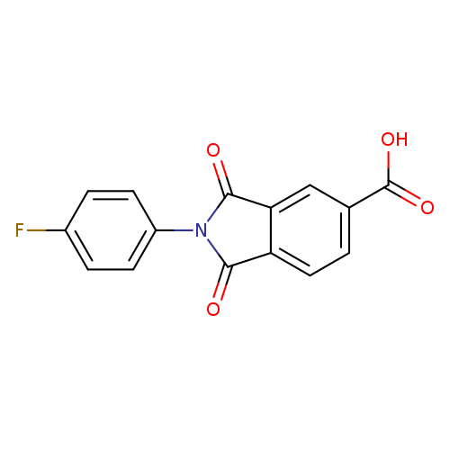 2-(4-Fluorophenyl)-1,3-dioxoisoindoline-5-carboxylic acid