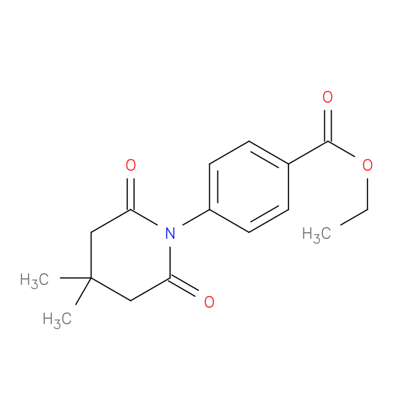 Ethyl 4-(4,4-dimethyl-2,6-dioxopiperidin-1-yl)benzoate