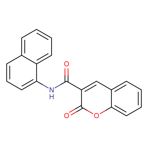 N-(naphthalen-1-yl)-2-oxo-2H-chromene-3-carboxamide