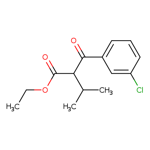 ethyl 2-(3-chlorobenzoyl)-3-methylbutanoate