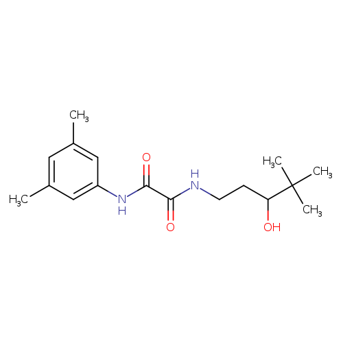 N'-(3,5-dimethylphenyl)-N-(3-hydroxy-4,4-dimethylpentyl)ethanediamide