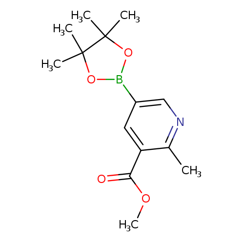 3-Methoxycarbonyl-2-methylpyridine-5-boronic acid pinacol ester