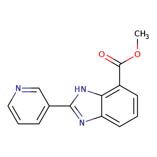 methyl 2-(pyridin-3-yl)-1H-benzo[d]imidazole-7-carboxylate