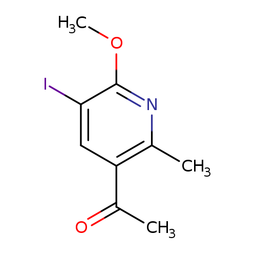 1-(5-Iodo-6-methoxy-2-methylpyridin-3-yl)ethanone
