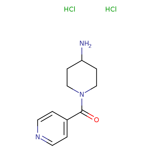 1-(PYRIDINE-4-CARBONYL)PIPERIDIN-4-AMINE DIHYDROCHLORIDE
