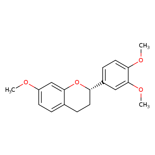 2H-1-Benzopyran, 2-(3,4-dimethoxyphenyl)-3,4-dihydro-7-methoxy-, (S)- (9CI)