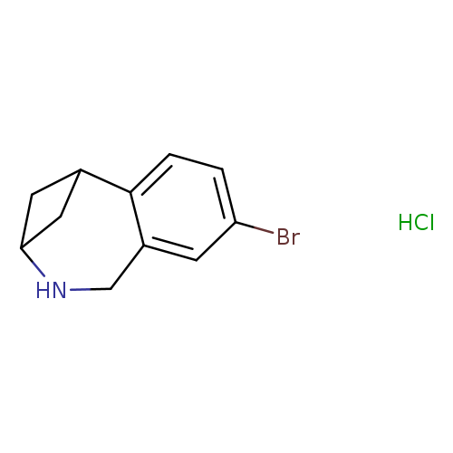 5-bromo-9-azatricyclo[8.1.1.0,2,7]dodeca-2,4,6-triene hydrochloride