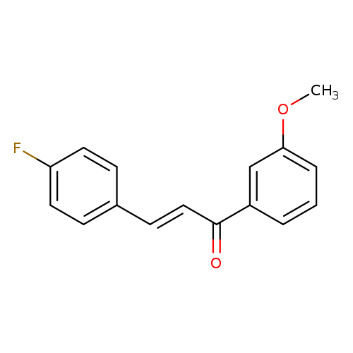 (2E)-3-(4-fluorophenyl)-1-(3-methoxyphenyl)prop-2-en-1-one