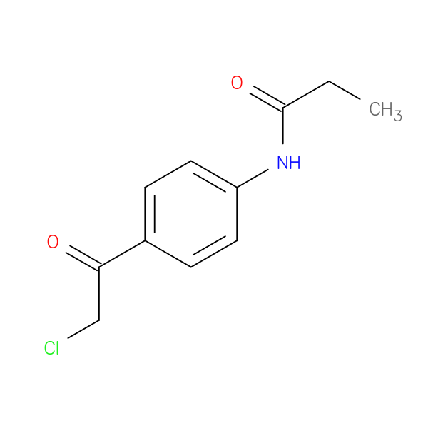 N-[4-(2-chloroacetyl)phenyl]propanamide