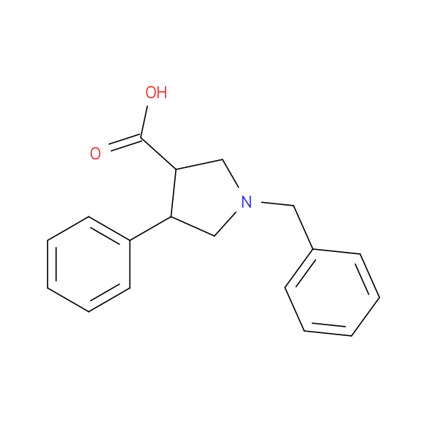 1-Benzyl-4-phenylpyrrolidine-3-carboxylic acid hydrochloride