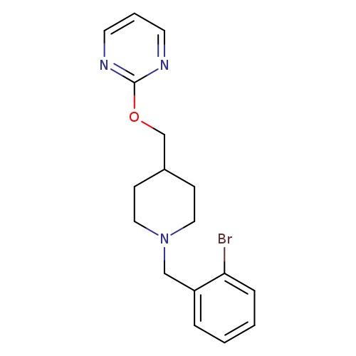 2-({1-[(2-bromophenyl)methyl]piperidin-4-yl}methoxy)pyrimidine