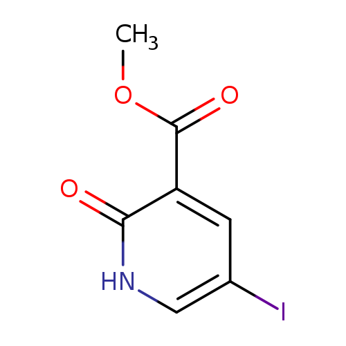 3-Pyridinecarboxylic acid, 1,2-dihydro-5-iodo-2-oxo-, methyl ester