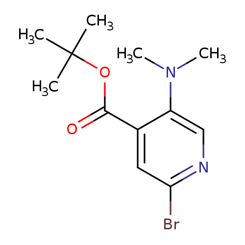 tert-butyl2-bromo-5-(dimethylamino)pyridine-4-carboxylate