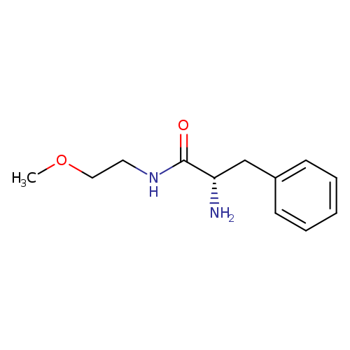 (2S)-2-amino-N-(2-methoxyethyl)-3-phenylpropanamide