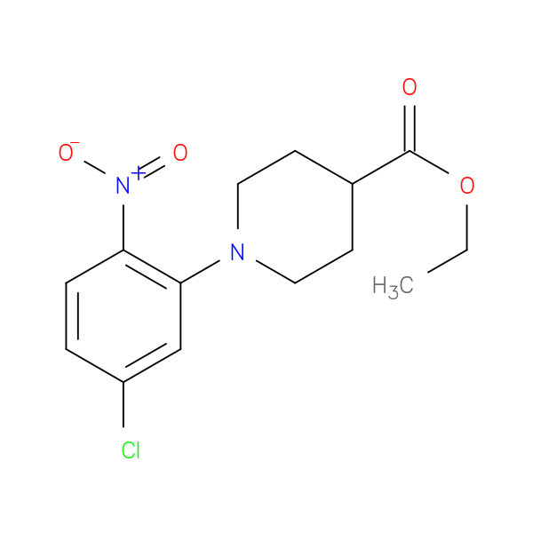 Ethyl 1-(5-chloro-2-nitrophenyl)piperidine-4-carboxylate