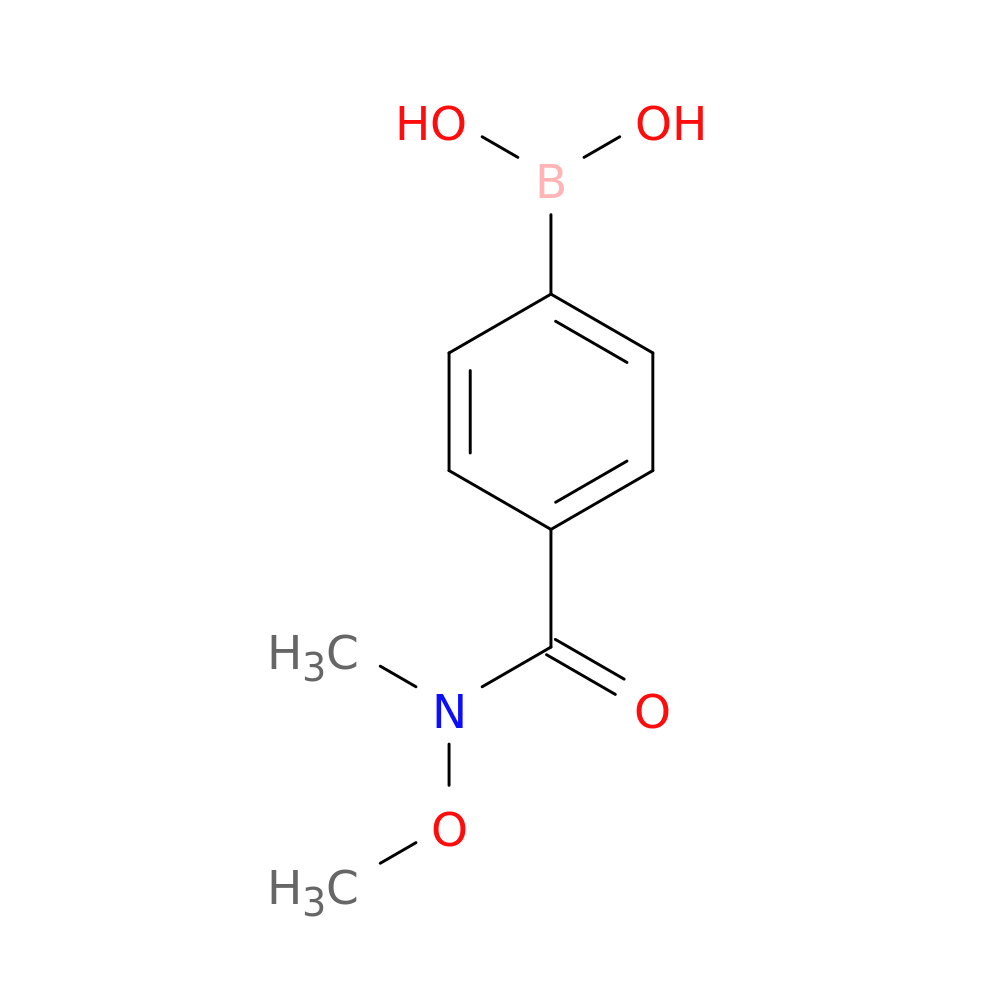 4-(N,O-Dimethylhydroxylaminocarbonyl)phenylboronic acid