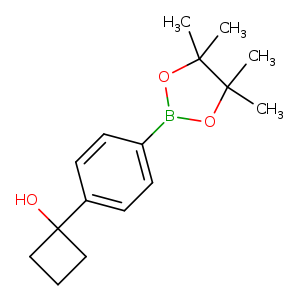 (4-(1-Hydroxycyclobutyl)phenyl)boronic acid pinacol ester