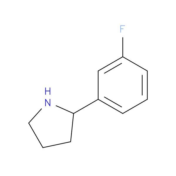 2-(3-Fluorophenyl)pyrrolidine