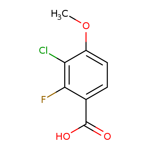 3-Chloro-2-fluoro-4-methoxybenzoic acid