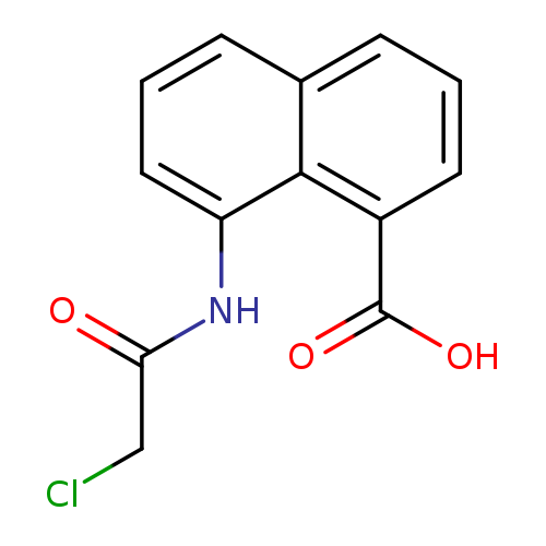 8-(2-chloroacetamido)naphthalene-1-carboxylicacid