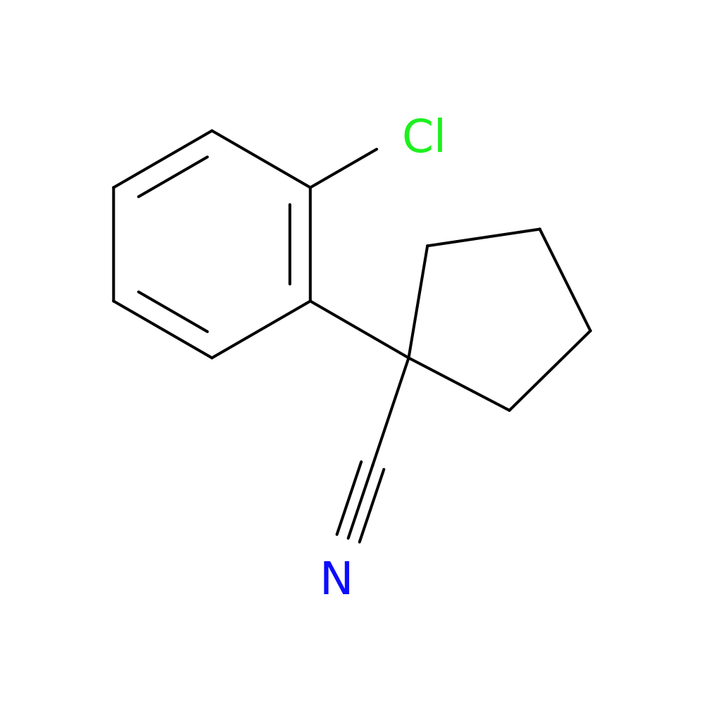 1-(2-Chlorophenyl)cyclopentanecarbonitrile