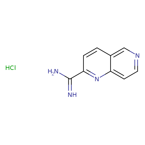 1,6-Naphthyridine-2-carboximidamide hydrochloride