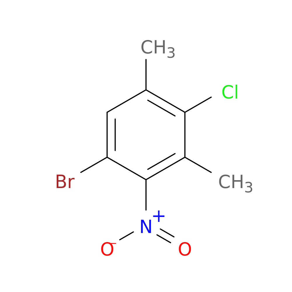 1-bromo-4-chloro-3,5-dimethyl-2-nitrobenzene