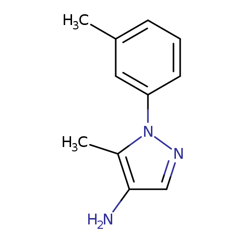 5-methyl-1-(3-methylphenyl)-1H-pyrazol-4-amine