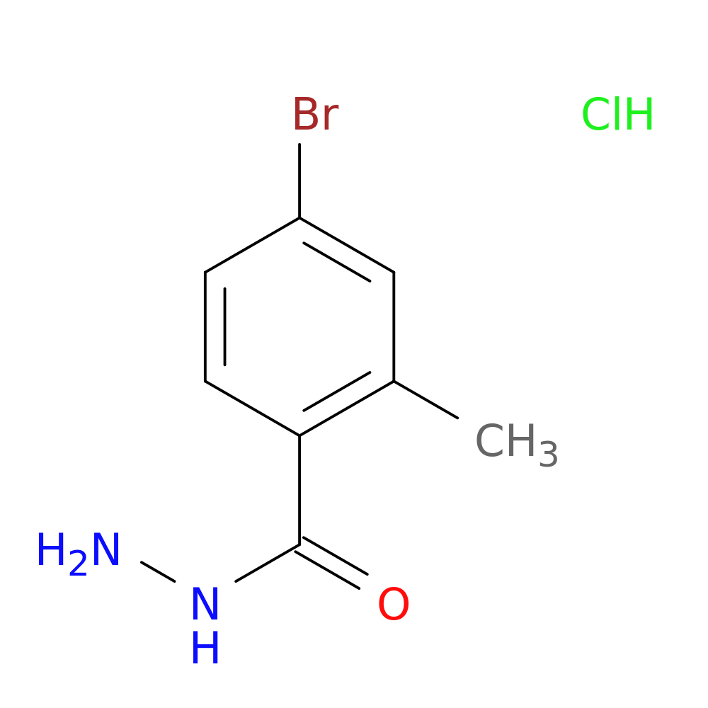 4-bromo-2-methylbenzohydrazide hydrochloride