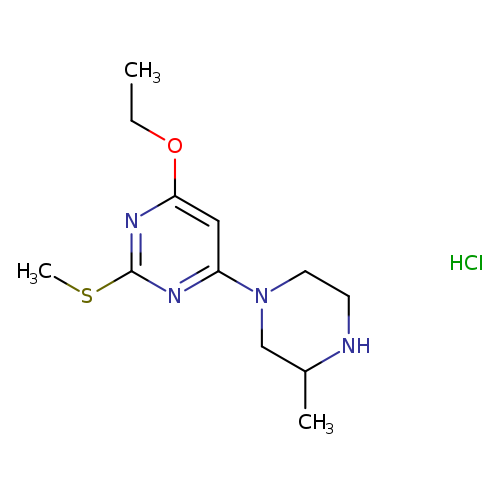 4-Ethoxy-6-(3-Methyl-piperazin-1-yl)-2-Methylsulfanyl-pyriMidine hydrochloride