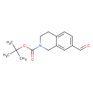 2(1H)​-​Isoquinolinecarboxyl​ic acid, 7-​formyl-​3,​4-​dihydro-​, 1,​1-​dimethylethyl ester