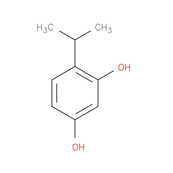 1,3-Benzenediol, 4-(1-methylethyl)-