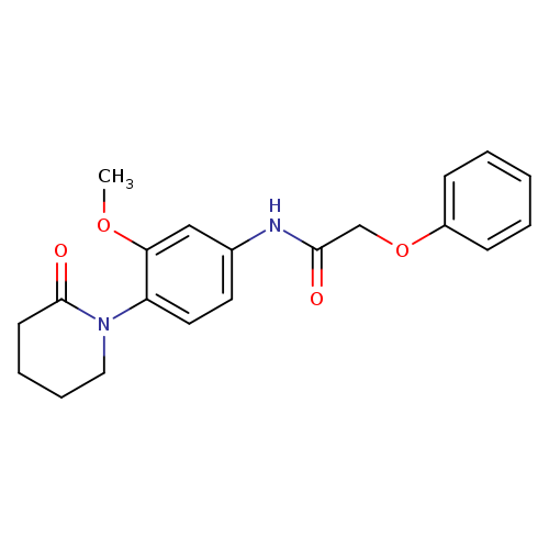 N-[3-methoxy-4-(2-oxopiperidin-1-yl)phenyl]-2-phenoxyacetamide