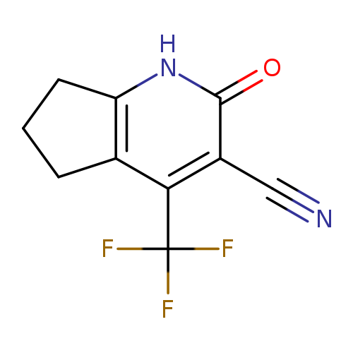 3-Cyano-6,7-dihydro-4-trifluoromethyl-1,5H-cyclopenta-[b]-pyrid-2-one