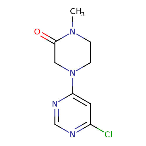 4-(6-chloropyrimidin-4-yl)-1-methylpiperazin-2-one