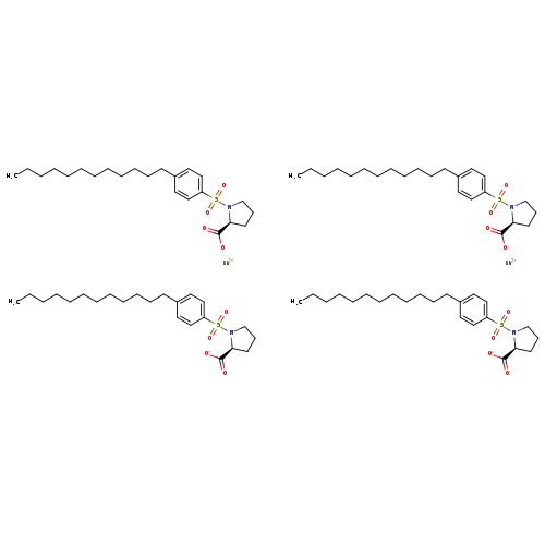 Tetrakis[1-[[4-alkyl(C11-C13)phenyl]sulfonyl]-(2S)-pyrrolidinecarboxylate]dirhodium(II)