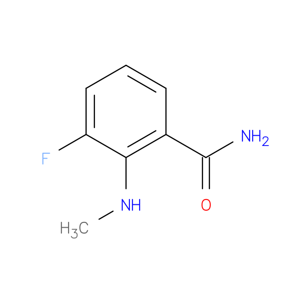 3-Fluoro-2-(methylamino)benzamide