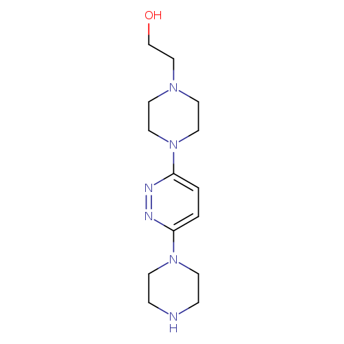 2-(4-(6-piperazin-1-ylpyridazin-3-yl)piperazin-1-yl)ethanol