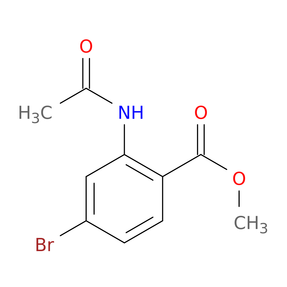 Methyl 2-acetamido-4-bromobenzoate