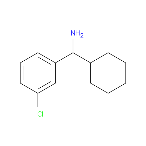 (3-chlorophenyl)(cyclohexyl)methanamine