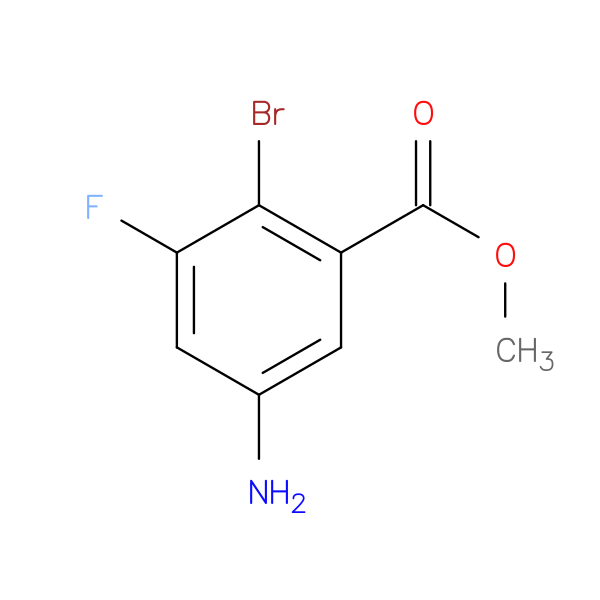 Methyl 5-amino-2-bromo-3-fluorobenzoate