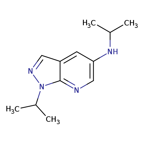 N,1-bis(propan-2-yl)-1H-pyrazolo[3,4-b]pyridin-5-amine